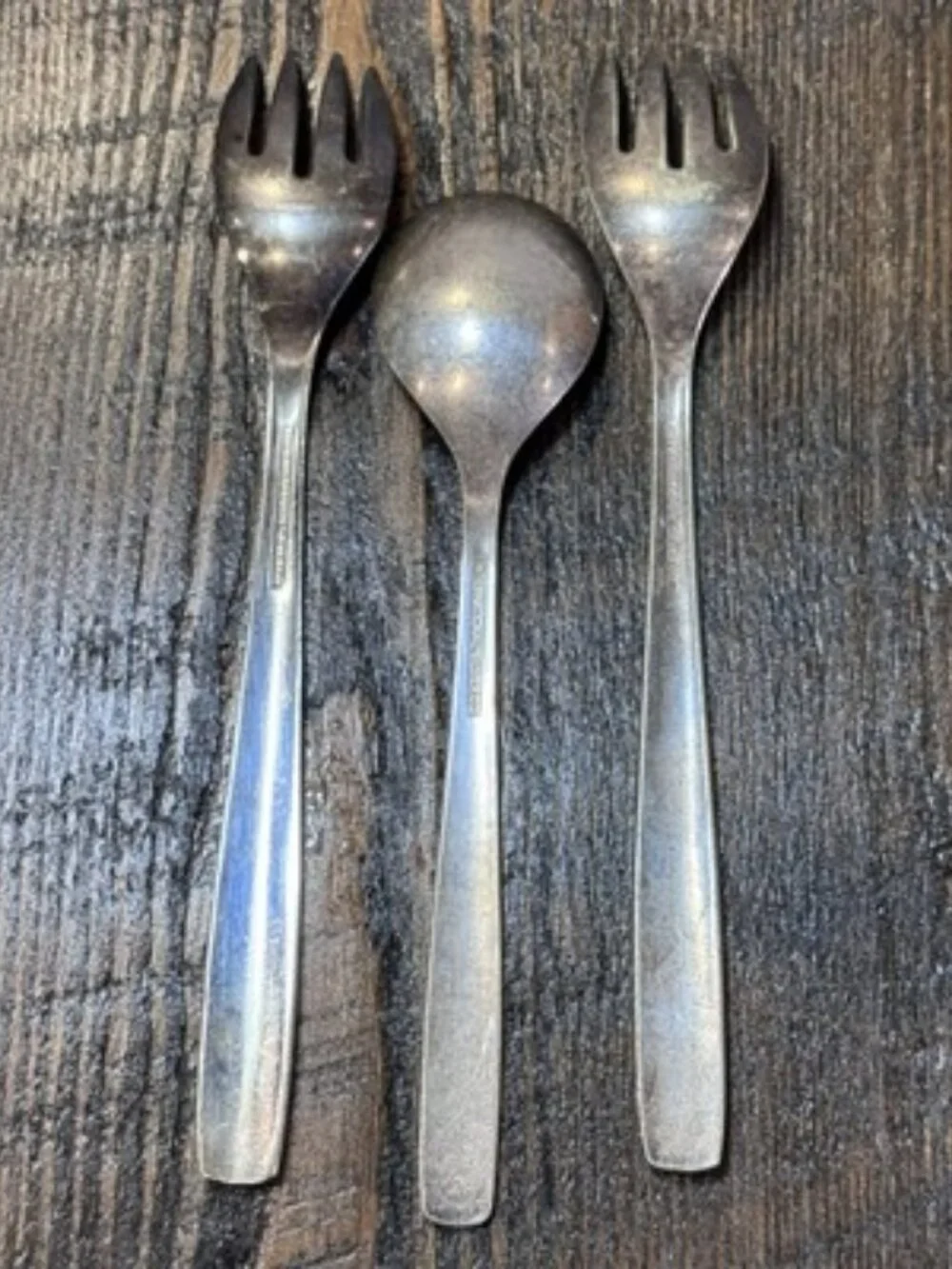 Vintage United Airlines Flatware Spoon Fork International Silver Co